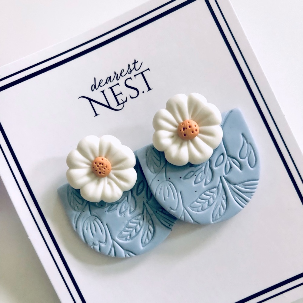 Handmade Clay Earrings